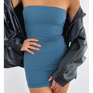 Whitefox Mini Dress Dark Teal
